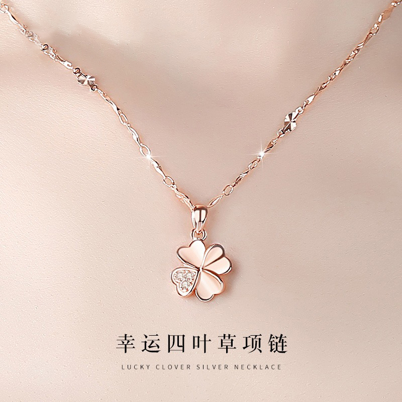 项链女999纯银8女神节礼物送女友