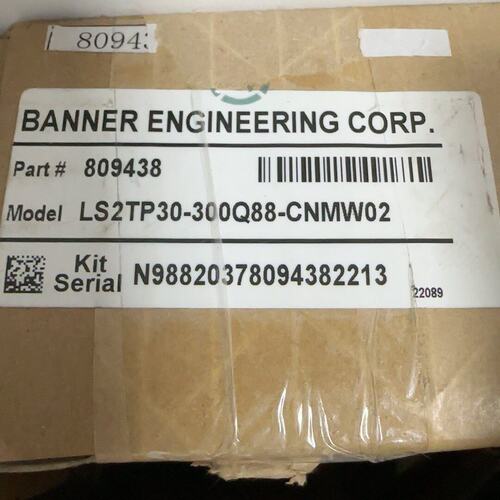 议价邦纳banner安全光幕LS2TP30-300Q88，未封可维修