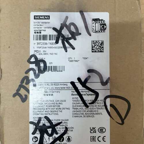 议价接触器 3RT2336-1NB30可维修