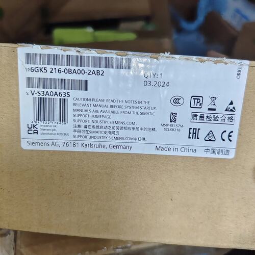 议价SCALANCE XB216交换机模块，型号6GK可维修