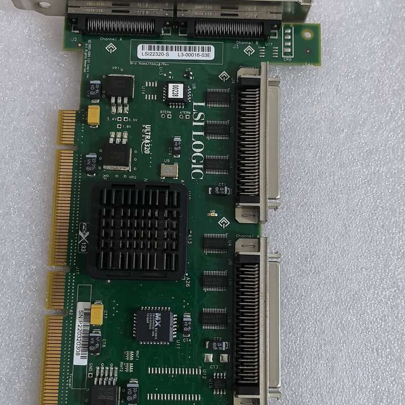 议价LSI22320-S 双通道SCSI卡，件，成色还可以，可维修