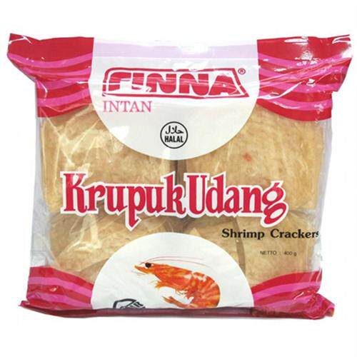 印尼进口食品菲那牌生虾片400g菲娜木薯片自己炸餐馆五星酒店用