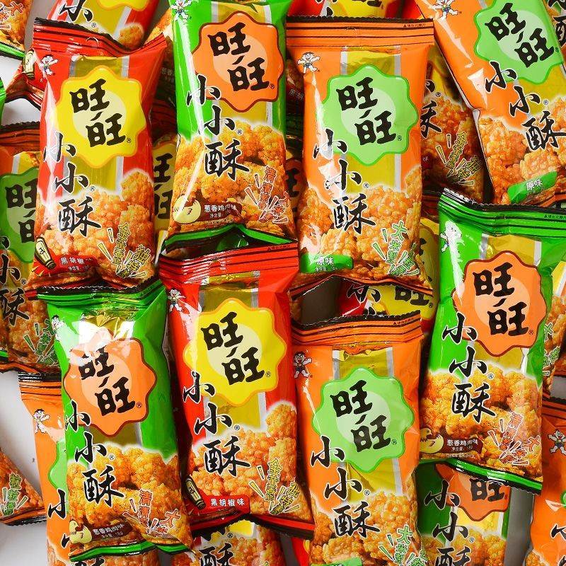 【特价50包】旺旺小小酥18g*20包原味葱香六一儿童节礼物礼包