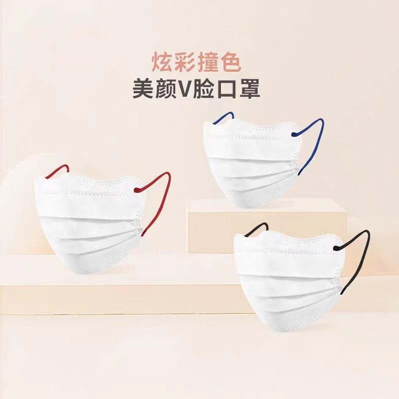 志诚防尘防晒无纺布美颜彩耳绳