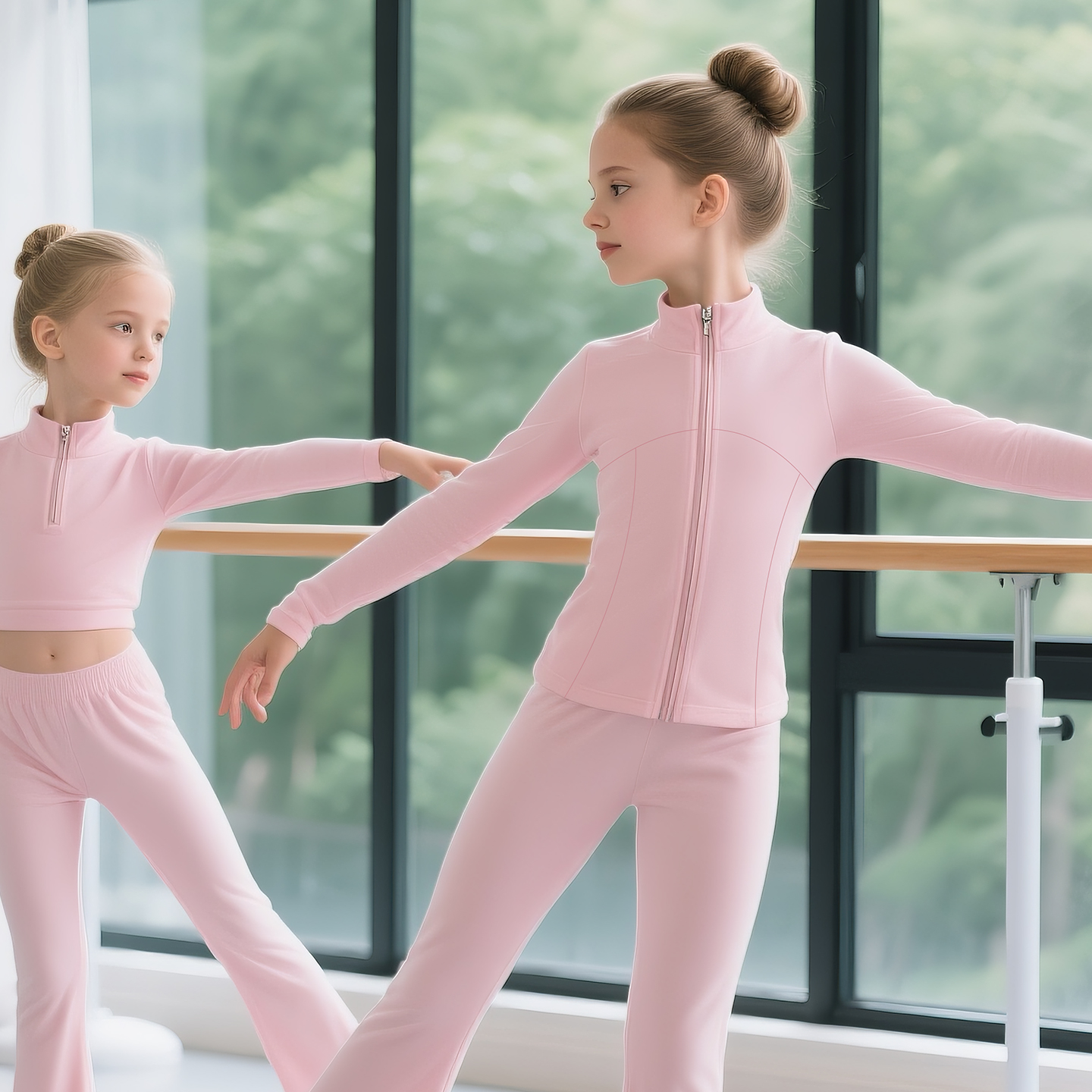 【院校推荐】舞蹈服女童德绒套装