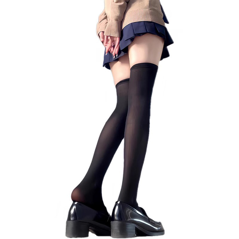 黑丝过膝袜女防滑性感薄款长筒袜JK透明白丝袜辣妹高筒压力大腿袜,女士内衣/男士内衣/家居服,连裤袜/打底袜,淘宝优惠券,粉丝福利购,淘宝优惠卷