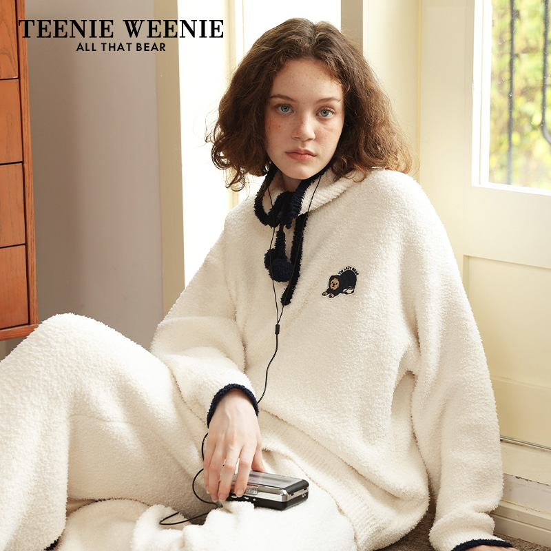 TeenieWeenie小熊翻领睡衣