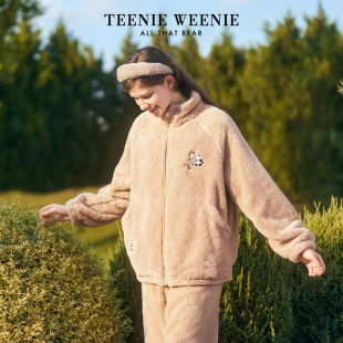 加厚珊瑚绒女士家居服情侣款 秋冬季 2025新款 TeenieWeenie睡衣女款