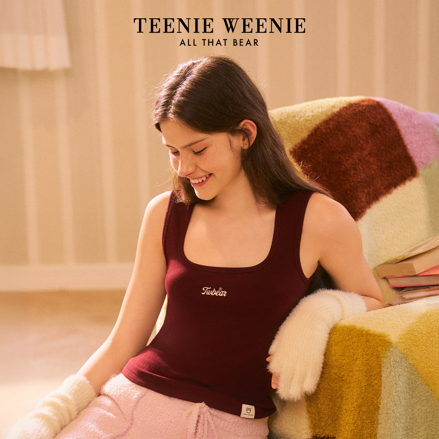 TeenieWeenie小熊保暖背心女