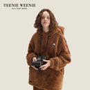 家居服套装 加厚连帽保暖男士 秋冬季 TeenieWeenie小熊绒绒睡衣女款