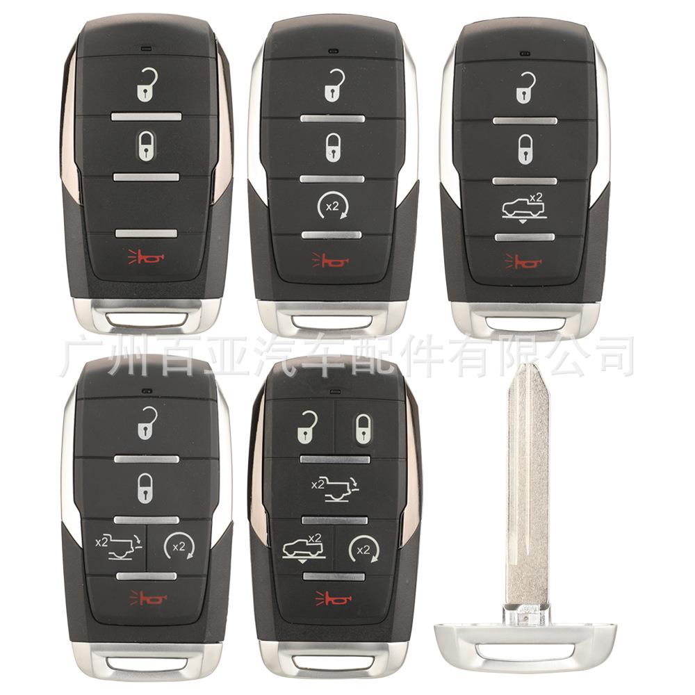 适用于3/4/5/6键公羊RAM 遥控智能汽车钥匙壳替换外壳