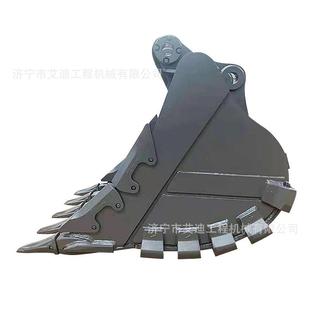 30吨钩机适用挖斗 挖机挖斗 1.4方土方斗