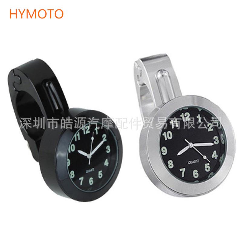 摩托车配件、摩托车仪表、 时钟温度表 时间表 改装车载表 带扣表