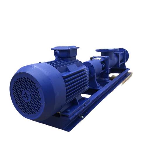 养猪场压滤机入料浓稠污泥螺杆泵 惠州沃德一体化污水处理设备