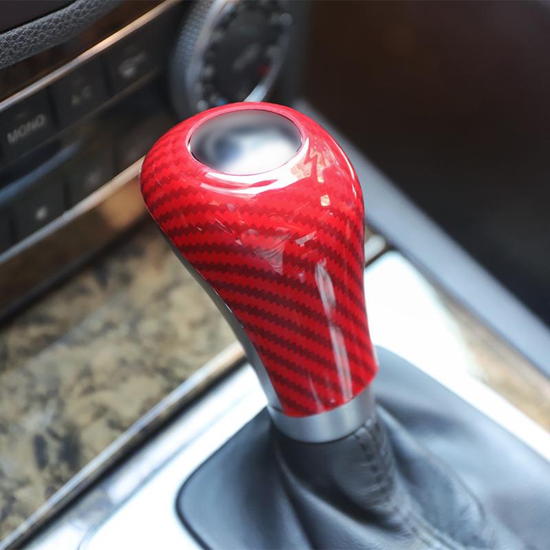 老款C级E级A级GLK/CLS装饰盖W204W212装饰内饰改装碳纤维排挡头贴