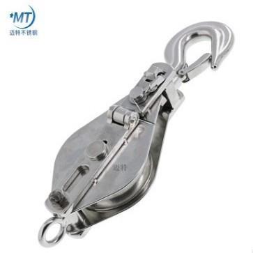 起重滑车 起重滑轮 滑轮吊环 健身电缆线放线U槽带双轴承滑轮