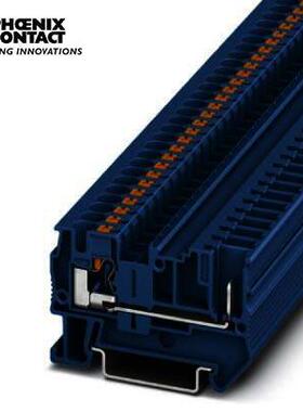 菲尼克斯直通式接线端子PT 4/1P BU-3212007