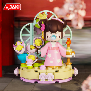 rolife若来Nanci囡茜诗词歌赋潮玩古风盲盒玩具手办女孩佳奇积木