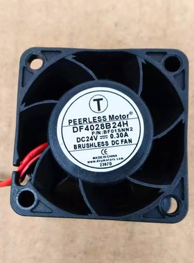 PEERLESS Motor DF4028B24H BP01SNN2 4028 4CM 24V 0.3A散热风扇