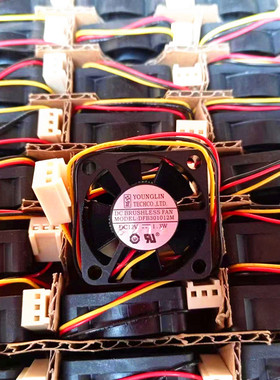 YOUNGLIN永林 DFB301012M 12V 1.3W 3010 3CM厘米 双滚珠轴承风扇