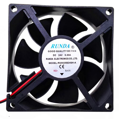 RUNDA润达 RS8025B24SH-A DC 24V 0.30A 8025 8cm 变频器散热风扇
