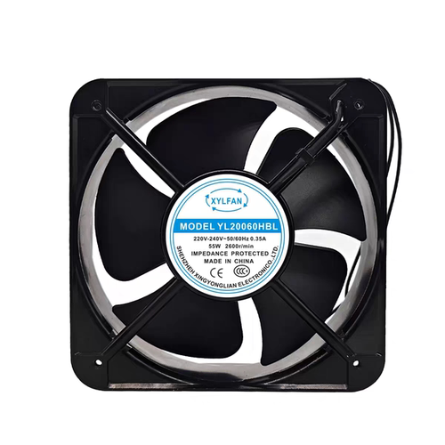 全新XYLFAN YL20060HBL 220V-240V 55W 0.35A 20cm机柜散热风扇