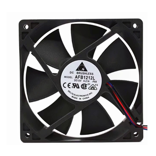 全新台达AFB1212L 12V 0.21A 12025 12CM 机箱变频器电源散热风扇