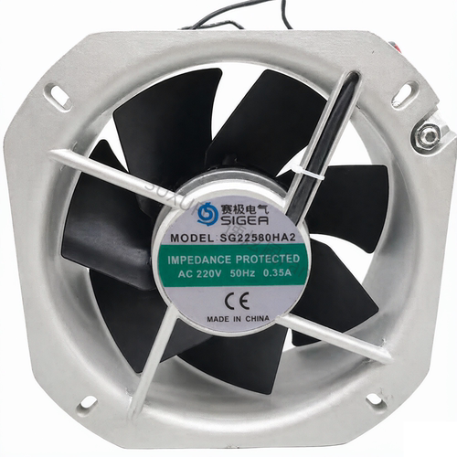 全新赛极电气 SG22580HA2 220V 0.35A 220V 机柜轴流散热风机风扇