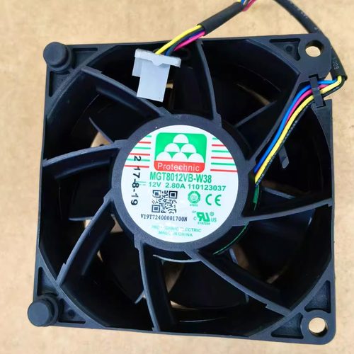 Protechnic MGT8012VB-W38 VI9T7240001700N 12V2.8A 8cm散热风扇
