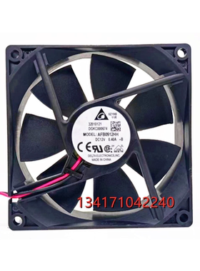 全新原装台达 AFB0912HH-B 12V 0.40A 9225 9.2CM 烘干机散热风扇