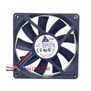 台达 AFB0812SHB-5Z66 8015 12V 0.40A 8厘米3线停转报警散热风扇