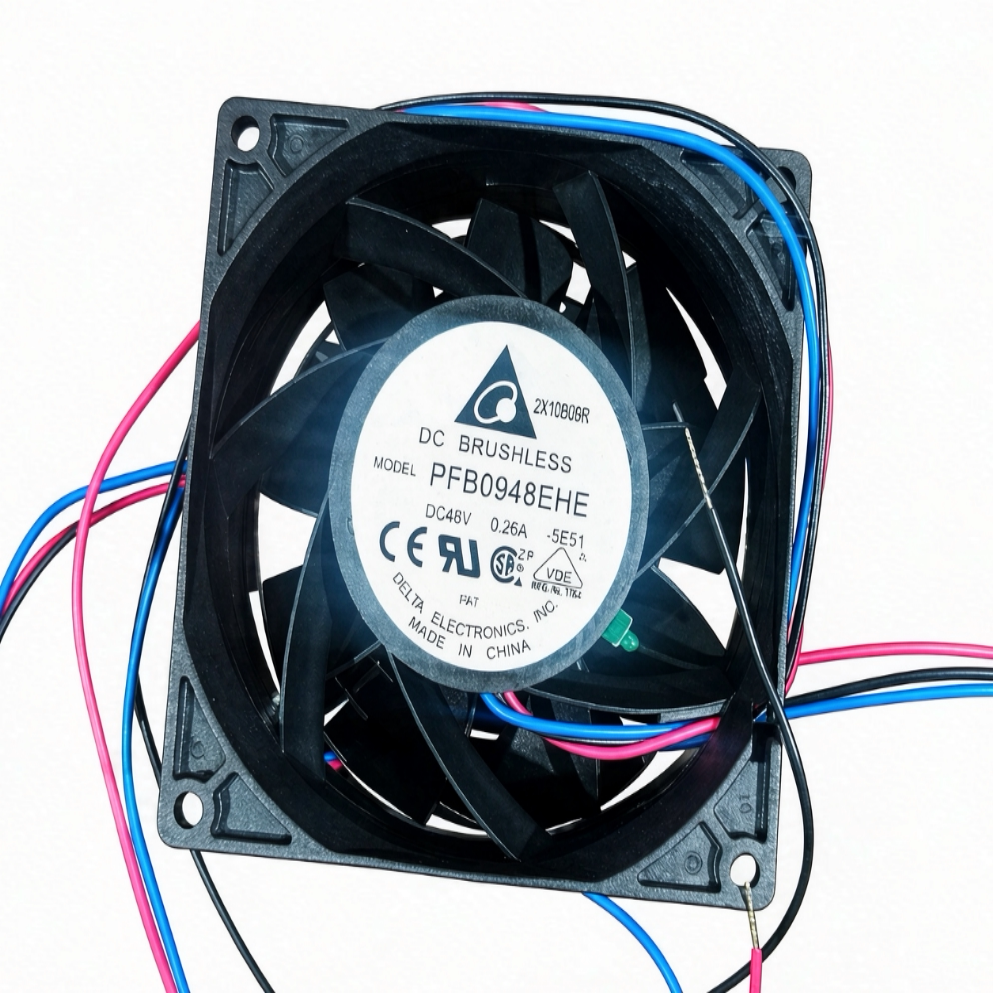 台达 PFB0948EHE 48V 0.26A 3线 9238 9.2cm电源工业控制设备风扇