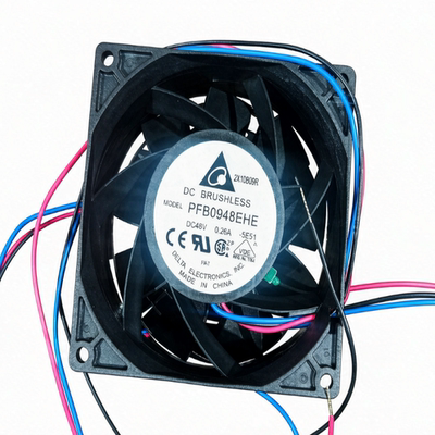 台达 PFB0948EHE 48V 0.26A 3线 9238 9.2cm电源工业控制设备风扇