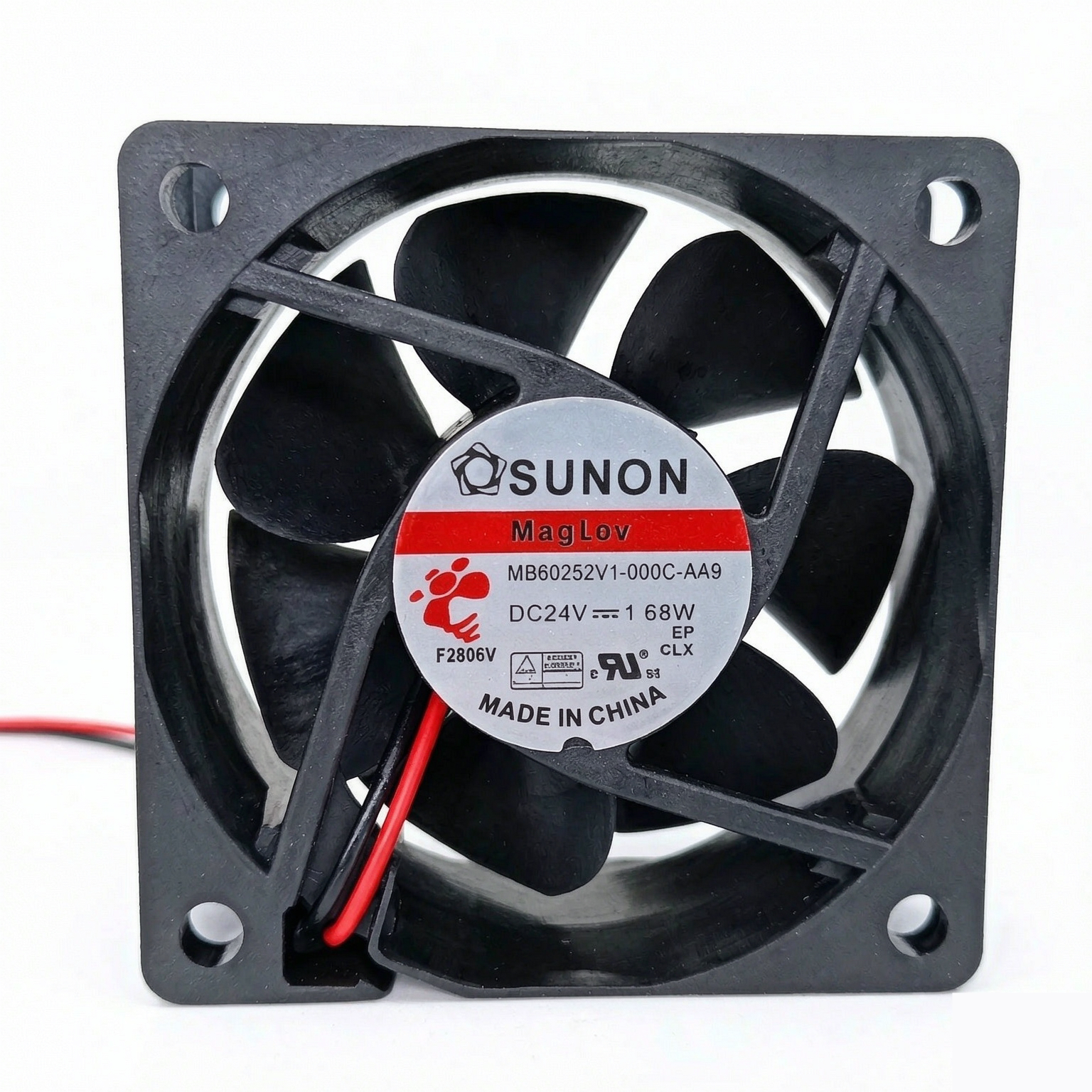 全新SUNON MB60252V1-000C-AA9 24V 1.68W 6025 6CM厘米 散热风扇