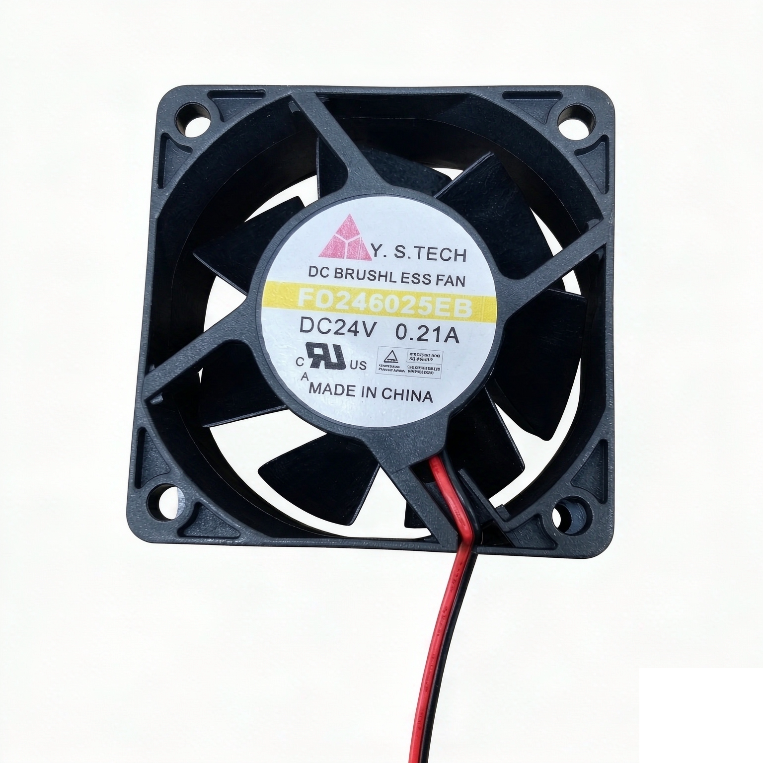 全新元山FD246025EB DC24V 0.21A 6CM厘米滚珠轴承变频器散热风扇