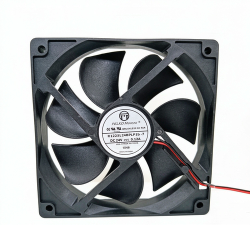 全新 PELKO Motors R1225L24BPLP1b-7 24V 0.12A 12025 12CM 风扇