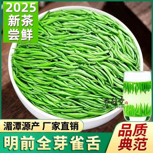 2025新茶上市明前特级雀舌茶500g