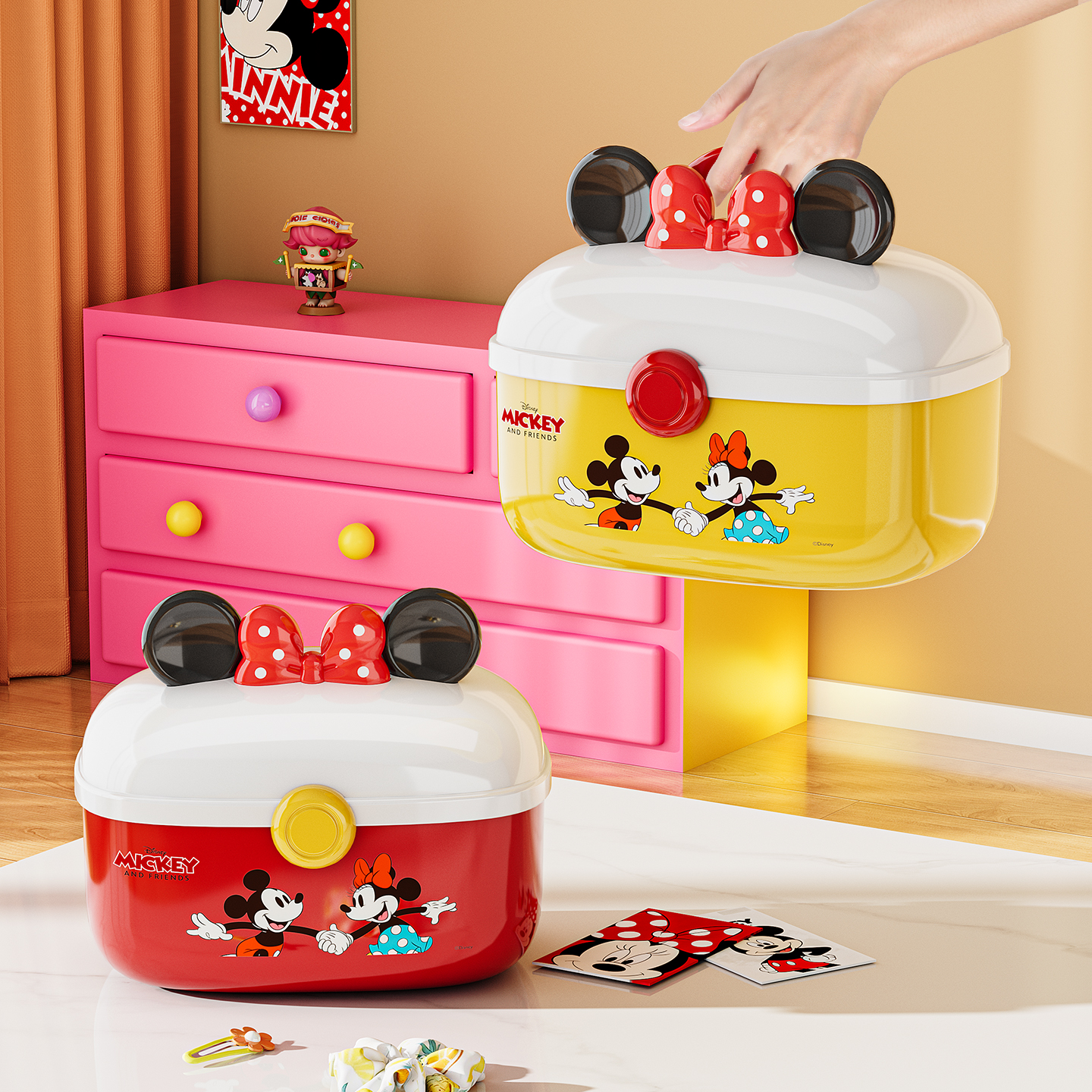 迪士尼米奇发饰收纳盒