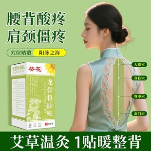 葵花督脉贴腰疼颈椎不适头晕眼花龙骨艾草艾灸春夏养阳气血贴正品