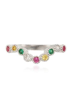 ITONOHA宫廷风锆石戒指