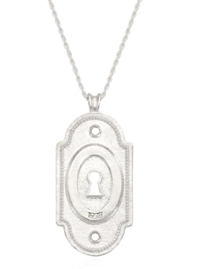 ITONOHA幸运钥匙银项链