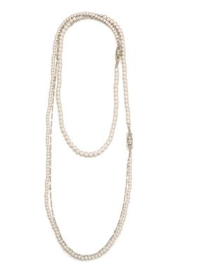 拉丝高级感时尚串珠圆球轻奢项链