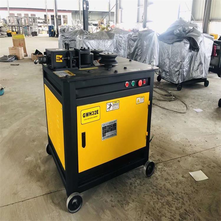 全自动数控钢筋弯弧机弯圆滚圆弯曲机圆圈机手动圆弧机大型卷圆机