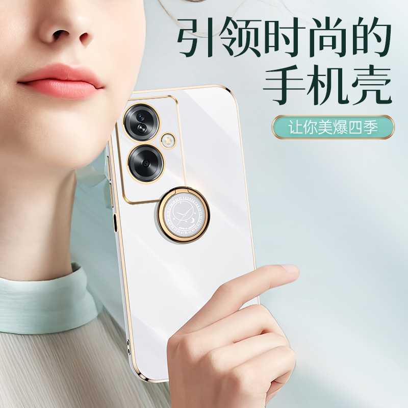 适用OPPOA2Pro手机壳OPPOA2保护套OPPOA2X防摔硅胶软壳OPPOA2M镜头全包5G电镀轻奢直边超薄男女潮流简约外壳
