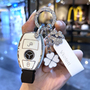 R级G级SL 奔驰gla200钥匙套C200L壳A级a180L扣glc260L包B级260GLK