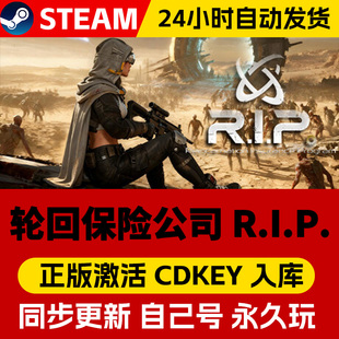 STEAM游戏 轮回保险公司 R.I.P. 全球区激活码CDK 永久入库 全DLC