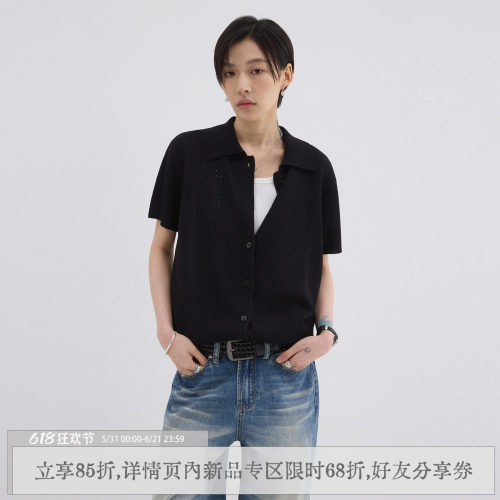 莱赛尔亚麻混纺短袖Polo衫