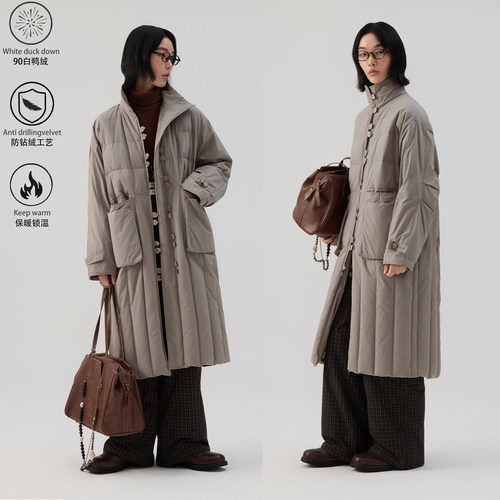 散养文化「霜降」90白鸭绒羽绒服