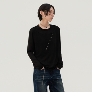 sameuoo散养文化「墨日」莱赛尔长袖 00限时68折 t恤春