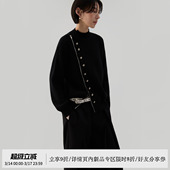 sameuoo散养文化「扉」斜拉链装 羊毛混纺 饰扣可外穿内搭毛衣开衫